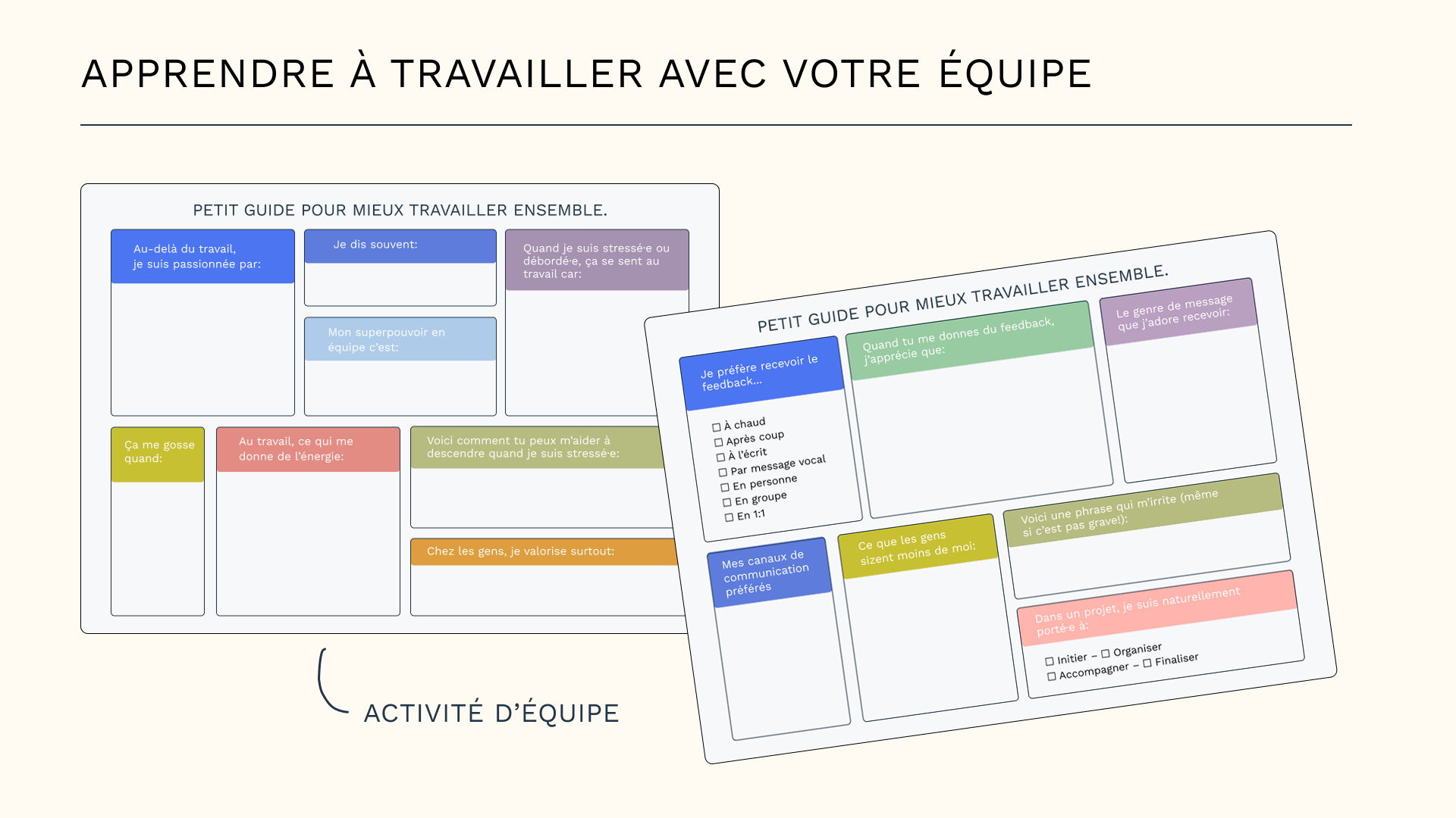 Diapositive : petit guide pour mieux travailler ensemble