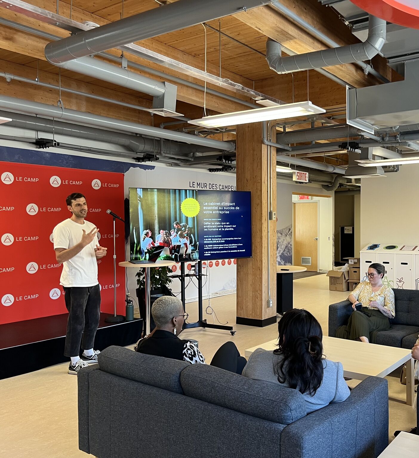 Présentation au Camp